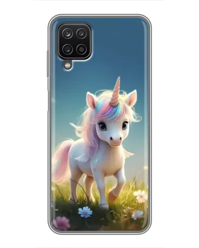 Чехол для Samsung Galaxy A12 с картинкой «Единорог на поляне» Чехол для Samsung Galaxy A12 с картинкой «Единорог на поляне»