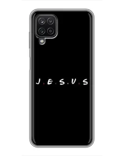 Чехол для Samsung Galaxy A12 с картинкой «Точки веры J.E.S.U.S.» Чехол для Samsung Galaxy A12 с картинкой «Точки веры J.E.S.U.S.»