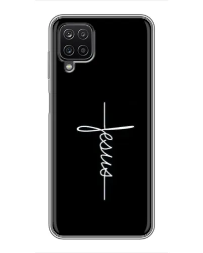 Чехол для Samsung Galaxy A12 с картинкой «Тонкая линия веры»