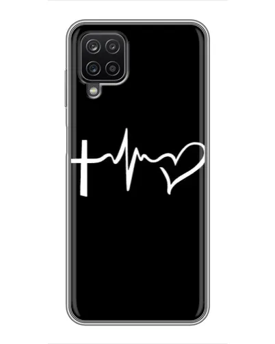 Чехол для Samsung Galaxy A12 с картинкой «Пульс веры» Чехол для Samsung Galaxy A12 с картинкой «Пульс веры»