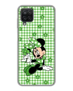 Чехол для Samsung Galaxy A12 с картинкой «Mickey в клетку»