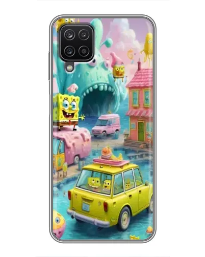 Чохол для Samsung Galaxy A12 з картинкою «Монстр-трак пригоди»