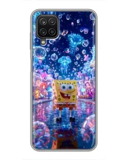Чохол для Samsung Galaxy A12 з картинкою «Неоновий океан»