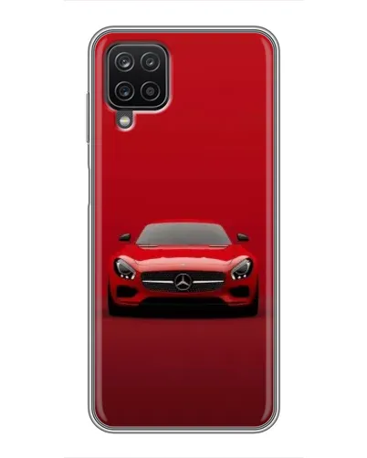 Чехол для Samsung Galaxy A12 с картинкой «Красный Mercedes AMG» Чехол для Samsung Galaxy A12 с картинкой «Красный Mercedes AMG»
