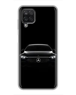Чехол для Samsung Galaxy A12 с картинкой «Mercedes Vision — концепт»