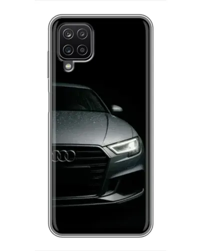 Чехол для Samsung Galaxy A12 с картинкой «Audi — детализация кузова»