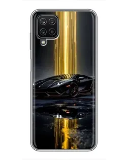 Чехол для Samsung Galaxy A12 с картинкой «Ночной Lamborghini драйв» Чехол для Samsung Galaxy A12 с картинкой «Ночной Lamborghini драйв»