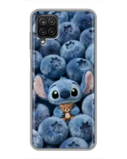 Чохол для Samsung Galaxy A12 з картинкою «Стіч та лохина»