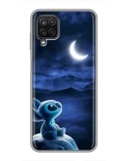 Чохол для Samsung Galaxy A12 з картинкою «Місячна ніч Стіча»