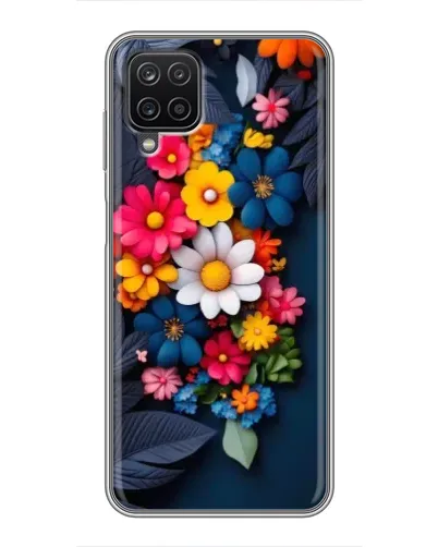 Чохол для Samsung Galaxy A12 з картинкою «Квіткова феєрія»