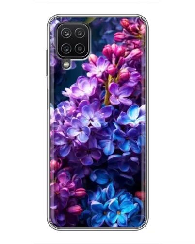 Чохол для Samsung Galaxy A12 з картинкою «Бузковий цвіт»
