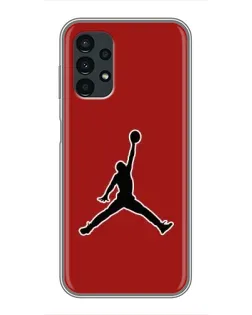 Чохол для Samsung Galaxy A13 (4G) з картинкою «Jordan Red Back»