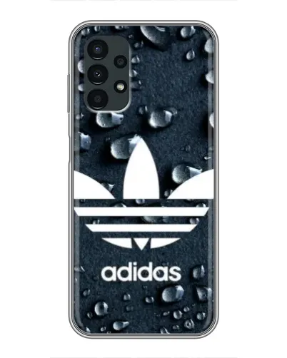 Чехол для Samsung Galaxy A13 (4G) с картинкой «Adidas Trefoil Blue» Чехол для Samsung Galaxy A13 (4G) с картинкой «Adidas Trefoil Blue»