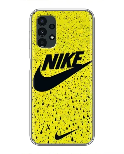 Чехол для Samsung Galaxy A13 (4G) с картинкой «Желтый текстурный Nike» Чехол для Samsung Galaxy A13 (4G) с картинкой «Желтый текстурный Nike»