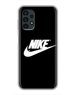 Чехол для Samsung Galaxy A13 (4G) с картинкой «Мазки краски Nike»