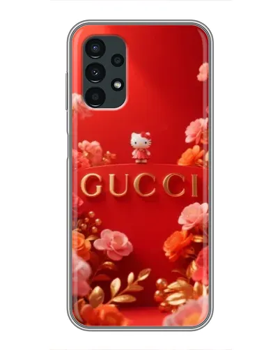 Чехол для Samsung Galaxy A13 (4G) с картинкой «Gucci — золотой сад»