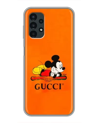 Чохол для Samsung Galaxy A13 (4G) з картинкою «Міккі Маус Gucci — помаранч» Чохол для Samsung Galaxy A13 (4G) з картинкою «Міккі Маус Gucci — помаранч»