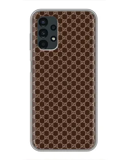Чохол для Samsung Galaxy A13 (4G) з картинкою «Gucci — шоколадна сітка»