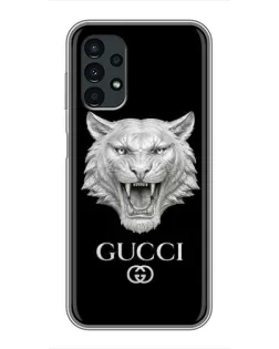 Чохол для Samsung Galaxy A13 (4G) з картинкою «Gucci — срібний лев»