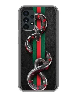 Чохол для Samsung Galaxy A13 (4G) з картинкою «Gucci — змія на смузі»