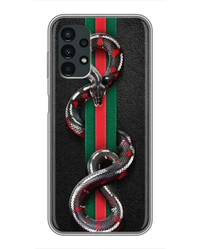 Чохол для Samsung Galaxy A13 (4G) з картинкою «Gucci — змія на смузі» Чохол для Samsung Galaxy A13 (4G) з картинкою «Gucci — змія на смузі»