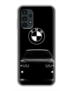 Чехол для Samsung Galaxy A13 (4G) с картинкой «BMW — взгляд из темноты»