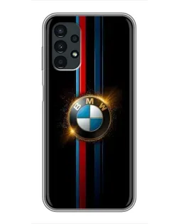Чехол для Samsung Galaxy A13 (4G) с картинкой «BMW M-Power неон»