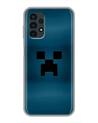 Чехол для Samsung Galaxy A13 (4G) с картинкой «Крипер текстура»