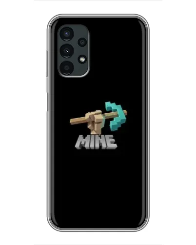 Чехол для Samsung Galaxy A13 (4G) с картинкой «Алмазная кирка»