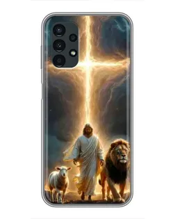 Чохол для Samsung Galaxy A13 (4G) з картинкою «Лев Юди та Світло»