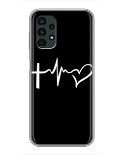 Чехол для Samsung Galaxy A13 (4G) с картинкой «Пульс веры» Чехол для Samsung Galaxy A13 (4G) с картинкой «Пульс веры»