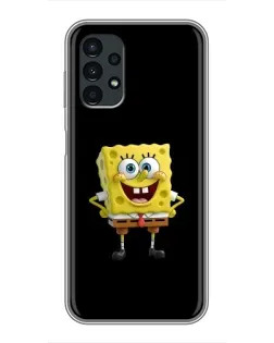 Чехол для Samsung Galaxy A13 (4G) с картинкой «Классический Губка Боб»