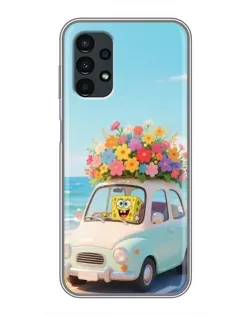 Чехол для Samsung Galaxy A13 (4G) с картинкой «Автомобильное путешествие»