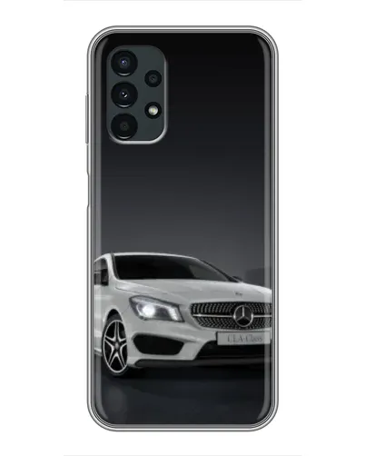 Чехол для Samsung Galaxy A13 (4G) с картинкой «Mercedes AMG GT Silver»