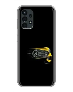 Чехол для Samsung Galaxy A13 (4G) с картинкой «Mercedes — ретро стиль»