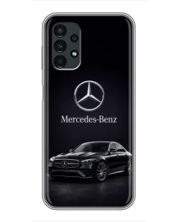 Чехол для Samsung Galaxy A13 (4G) с картинкой «Mercedes — решетка радиатора»