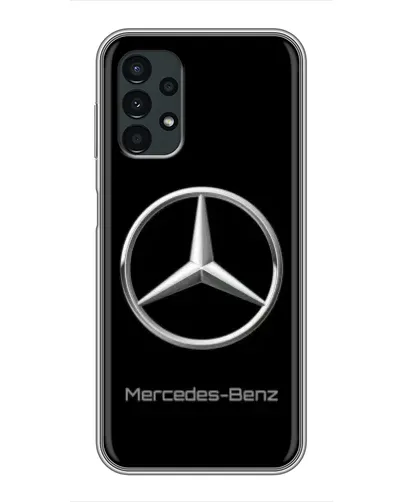 Чехол для Samsung Galaxy A13 (4G) с картинкой «Mercedes Silver Logo»