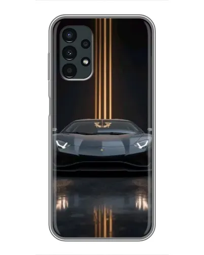 Чехол для Samsung Galaxy A13 (4G) с картинкой «Lamborghini золотые линии» Чехол для Samsung Galaxy A13 (4G) с картинкой «Lamborghini золотые линии»