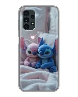 Чохол для Samsung Galaxy A13 (4G) з картинкою «Плюшеві Стіч Ангел»