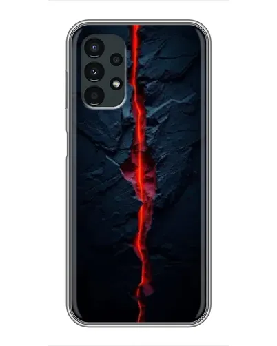 Чехол для Samsung Galaxy A13 (4G) с картинкой «Kрасная лавовая трещина» Чехол для Samsung Galaxy A13 (4G) с картинкой «Kрасная лавовая трещина»