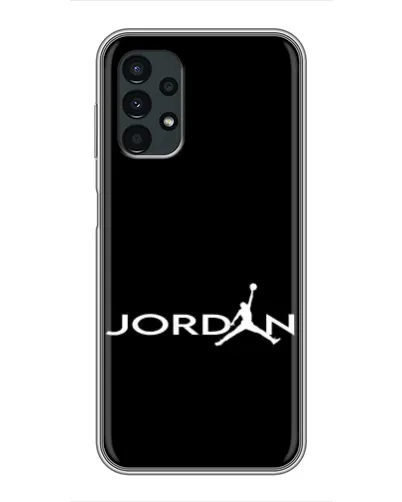 Чехол для Samsung Galaxy A13 (5G) с картинкой «Jordan White Logo»