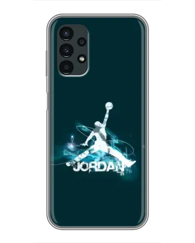 Чехол для Samsung Galaxy A13 (5G) с картинкой «Jordan Blue Fire»