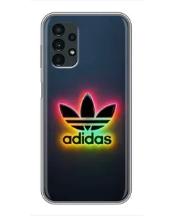 Чехол для Samsung Galaxy A13 (5G) с картинкой «Неоновый Adidas»