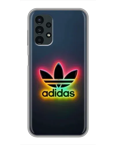 Чехол для Samsung Galaxy A13 (5G) с картинкой «Неоновый Adidas»