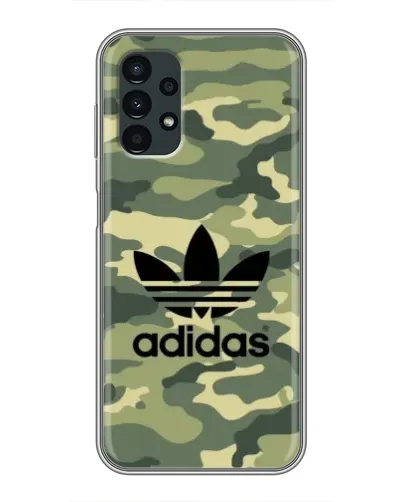 Чехол для Samsung Galaxy A13 (5G) с картинкой «Милитари стиль Adidas»