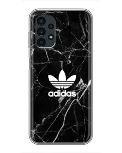Чехол для Samsung Galaxy A13 (5G) с картинкой «Белый мрамор Adidas»
