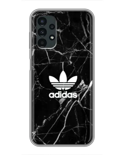 Чехол для Samsung Galaxy A13 (5G) с картинкой «Белый мрамор Adidas»