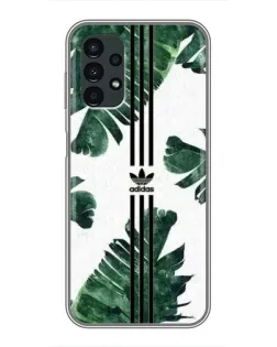 Чехол для Samsung Galaxy A13 (5G) с картинкой «Пальмовые листья адидас»
