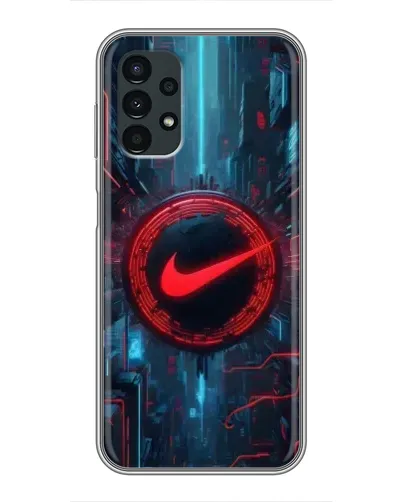 Чехол для Samsung Galaxy A13 (5G) с картинкой «Техногенный стиль Nike» Чехол для Samsung Galaxy A13 (5G) с картинкой «Техногенный стиль Nike»
