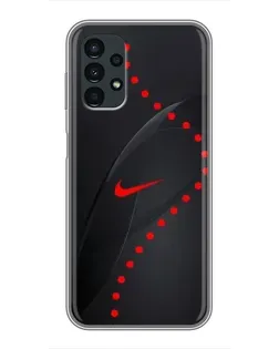 Чехол для Samsung Galaxy A13 (5G) с картинкой «Абстрактный дизайн Nike»